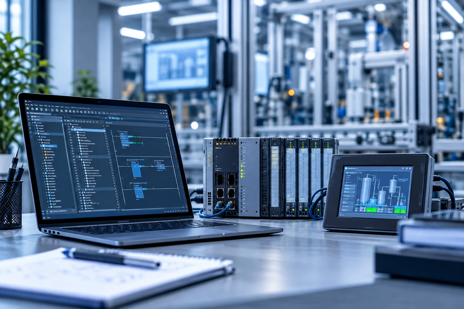 دانش فنی و برنامه‌نویسی PLC، HMI و اتوماسیون صنعتی