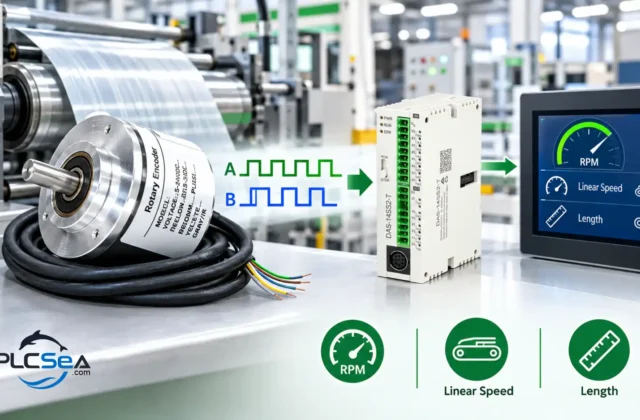 انکودر چیست؟ راهنمای کامل اندازه‌گیری RPM، سرعت و طول در ماشین‌آلات صنعتی